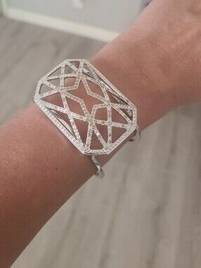 Swarovski Star Openwork Cuff Bracelet- Excellent Condition
